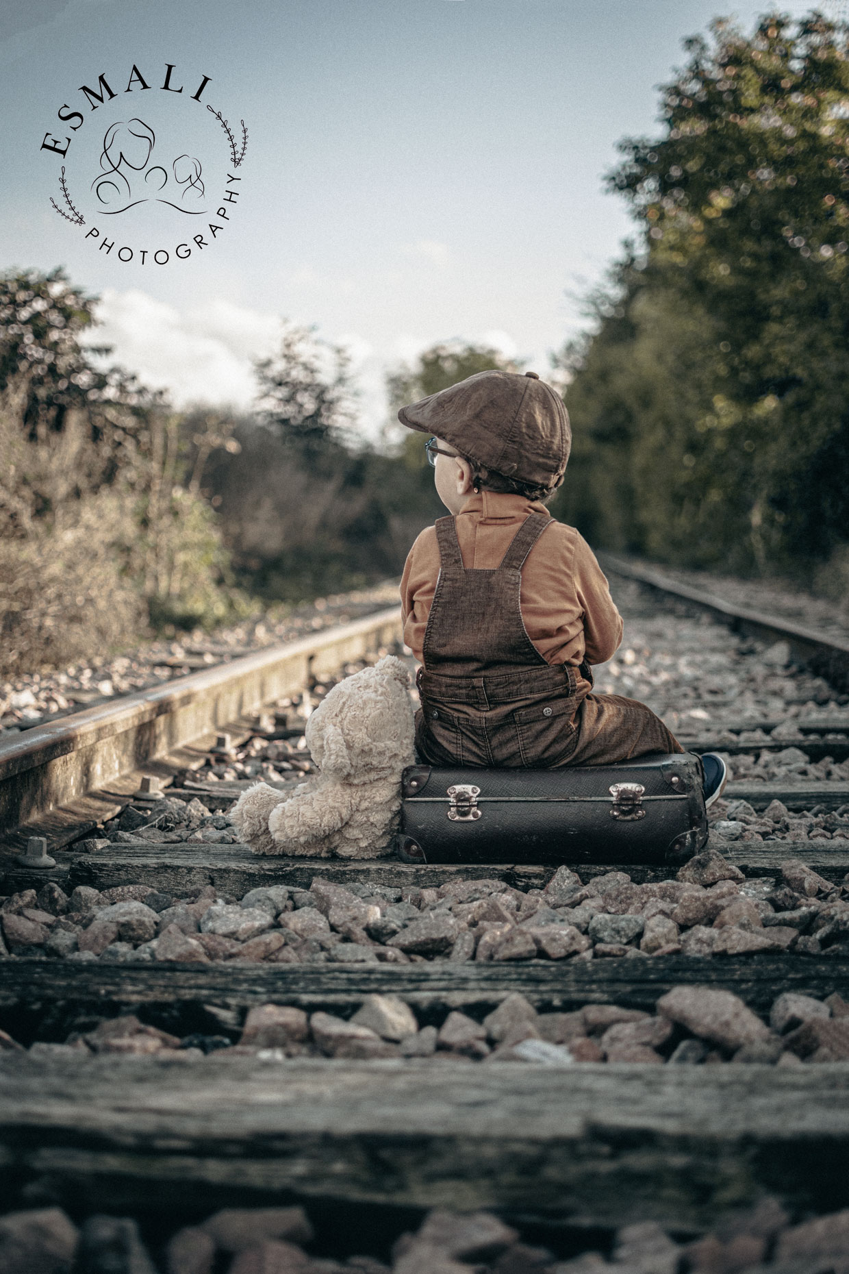 Shooting bébé extérieur style vintage Montmirail (51) Marne