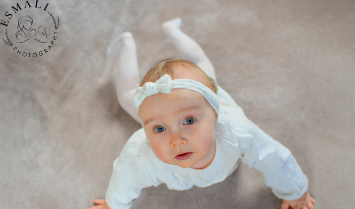 Portrait bébé 11 mois studio Montenils (77).