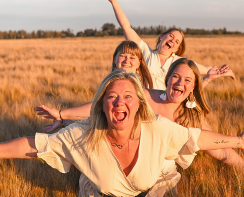 Shooting famille en extérieur